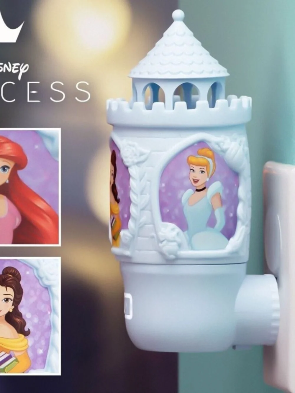 Scentsy Disney Princess Wall Fan Diffuser- Ariel, Belle, Cinderella